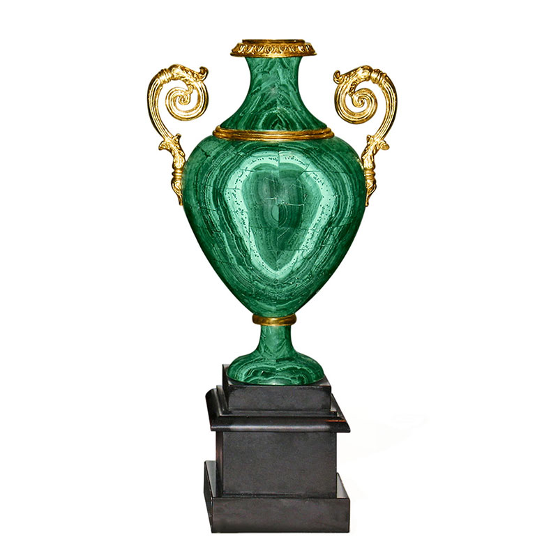 Малахитовая ваза «Классика»