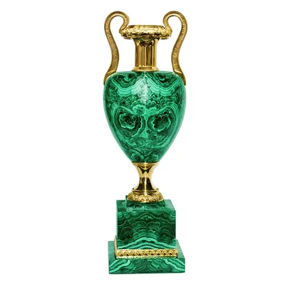 Малахитовая ваза «Амфора»